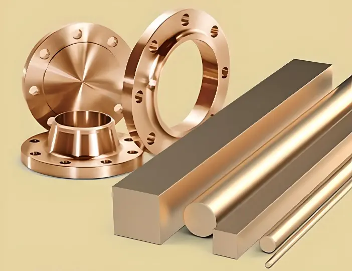 Flanges, bars, tubes